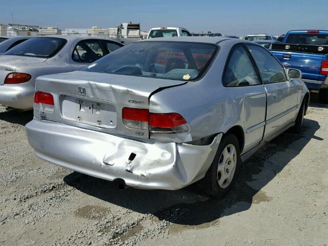 1HGEJ8240YL127800 - 2000 HONDA CIVIC EX SILVER photo 4