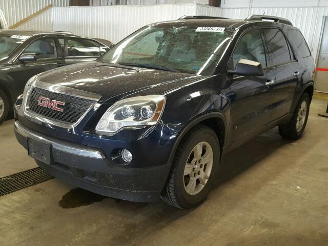 1GKEV13D49J168263 - 2009 GMC ACADIA SLE BLUE photo 2