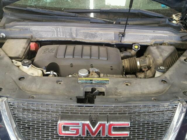 1GKEV13D49J168263 - 2009 GMC ACADIA SLE BLUE photo 7