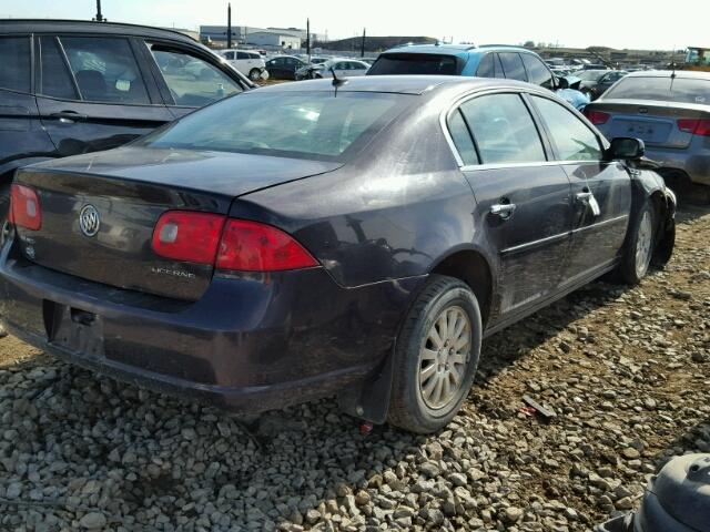 1G4HP57208U172645 - 2008 BUICK LUCERNE CX BURGUNDY photo 4