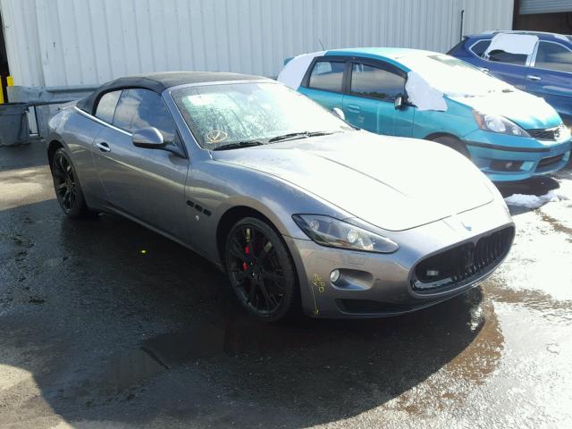 ZAM45KMA1B0057596 - 2011 MASERATI GRANTURISM GRAY photo 1