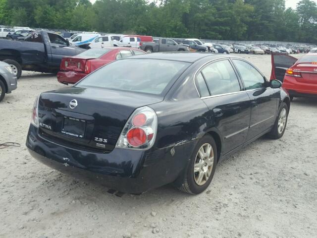 1N4AL11E66N308321 - 2006 NISSAN ALTIMA S BLACK photo 4