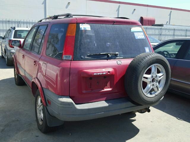 JHLRD1869WC070939 - 1998 HONDA CR-V EX RED photo 3