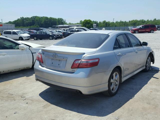 4T1BE46K97U650440 - 2007 TOYOTA CAMRY NEW SILVER photo 4