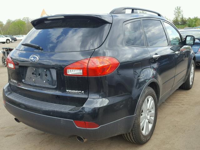 4S4WX92D884401807 - 2008 SUBARU TRIBECA LI BLACK photo 4