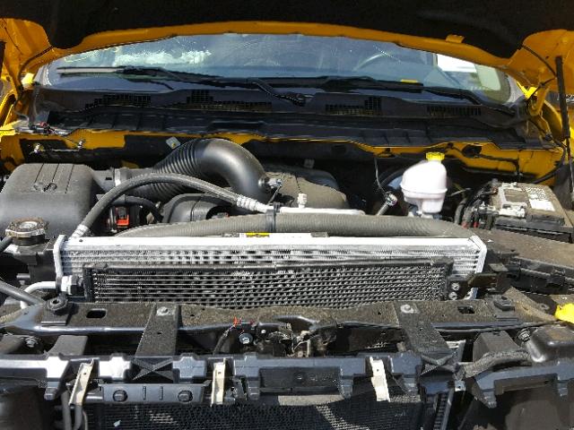 1C6RR7MT3GS334099 - 2016 RAM 1500 SPORT YELLOW photo 7