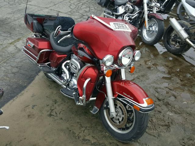 1HD1FC4168Y681249 - 2008 HARLEY-DAVIDSON FLHTCUI RED photo 1