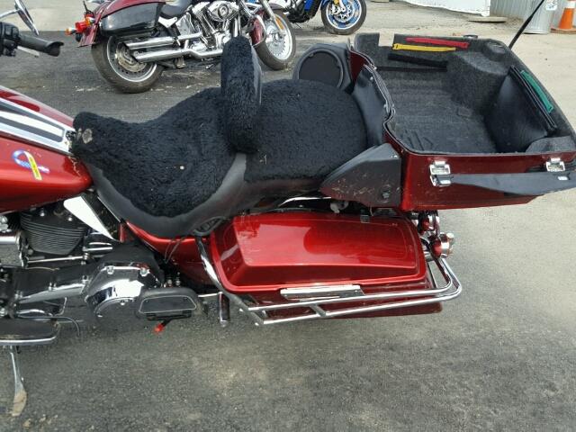 1HD1FC4168Y681249 - 2008 HARLEY-DAVIDSON FLHTCUI RED photo 10