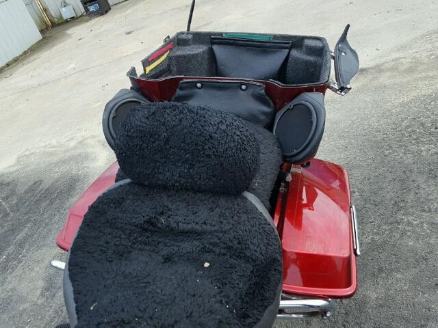 1HD1FC4168Y681249 - 2008 HARLEY-DAVIDSON FLHTCUI RED photo 6