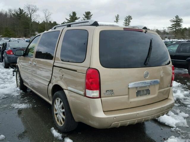 5GADV33L95D184446 - 2005 BUICK TERRAZA CX TAN photo 3