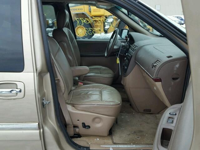 5GADV33L95D184446 - 2005 BUICK TERRAZA CX TAN photo 5