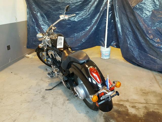 JH2SC660XAK000207 - 2010 HONDA VT1300 CR BLACK photo 3