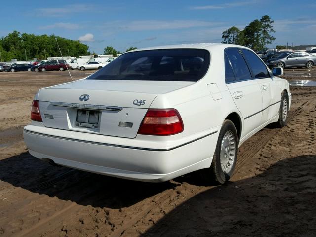 JNKBY31A41M100346 - 2001 INFINITI Q45 BASE WHITE photo 4