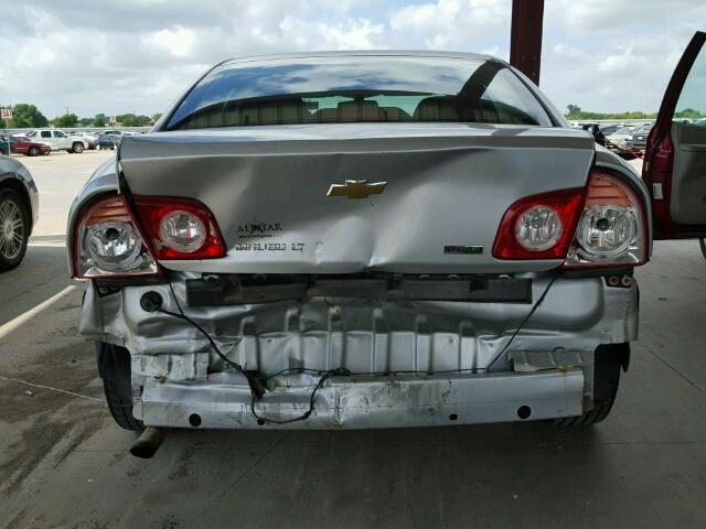 1G1ZC5EUXBF192317 - 2011 CHEVROLET MALIBU 1LT 灰色 照片 9