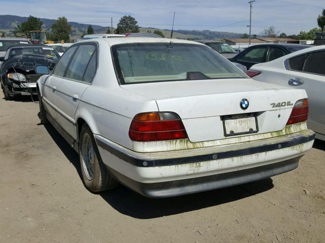 WBAGJ8329TDL39583 - 1996 BMW 740 IL WHITE photo 3