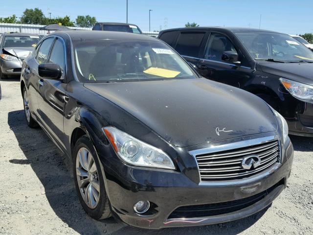 JN1BY1AP1CM335447 - 2012 INFINITI M37 BLACK photo 1