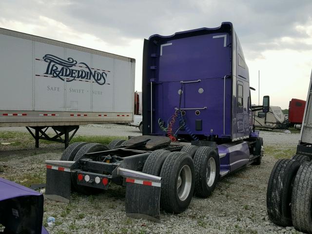 1XKYD49X5FJ449258 - 2015 KENWORTH CONSTRUCTI PURPLE photo 4