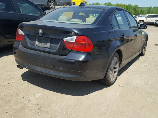 WBAVA37597NL17503 - 2007 BMW 328 I BLACK photo 4