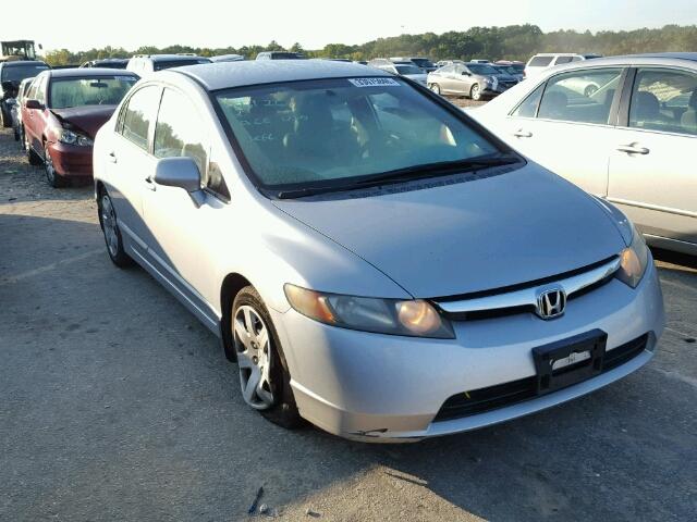 1HGFA16518L075706 - 2008 HONDA CIVIC SILVER photo 1