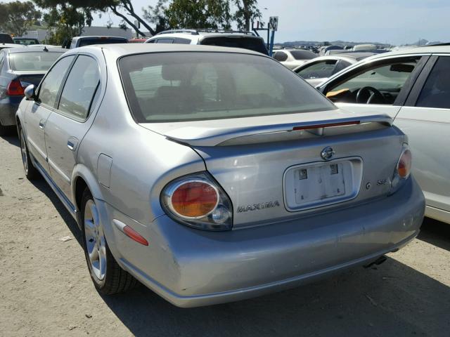 JN1DA31A73T416057 - 2003 NISSAN MAXIMA GLE SILVER photo 3