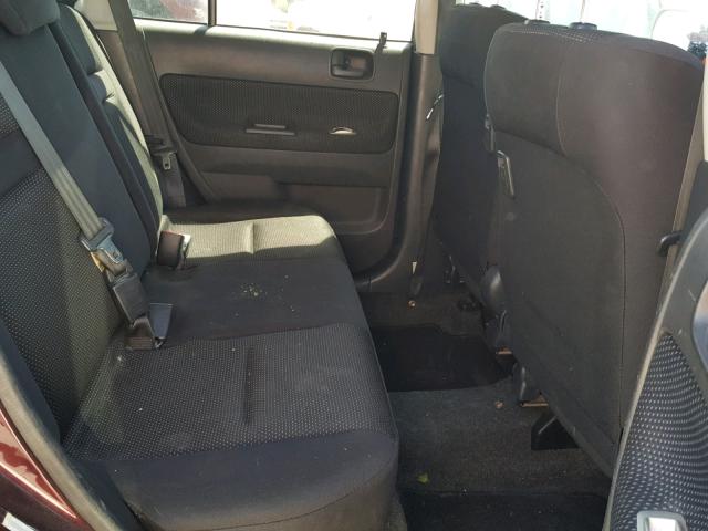 JTLKT324X40157630 - 2004 TOYOTA SCION XB BURGUNDY photo 6