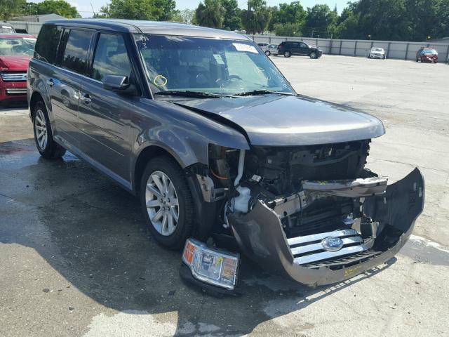 2FMGK5CC2ABB00155 - 2010 FORD FLEX SEL ნაცრისფერი ფოტო 1