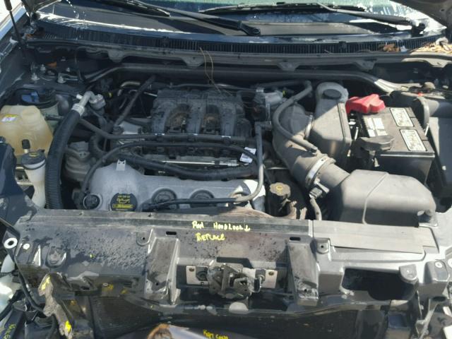 2FMGK5CC2ABB00155 - 2010 FORD FLEX SEL ნაცრისფერი ფოტო 7