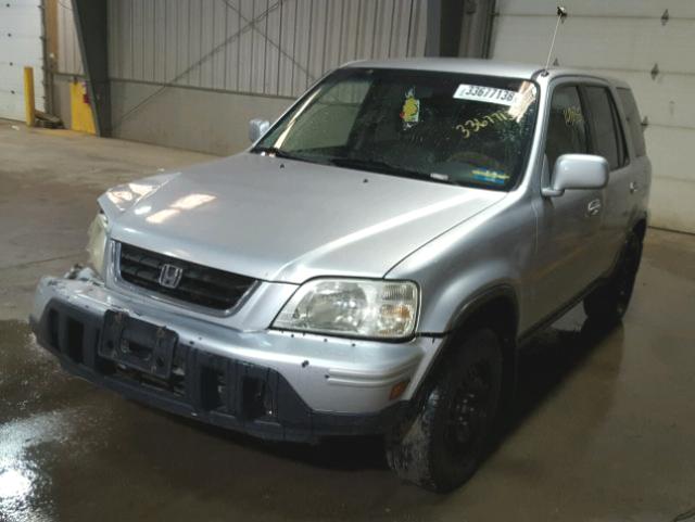 JHLRD18761S016196 - 2001 HONDA CR-V SE SILVER photo 2