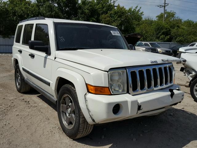 1J8HH48N56C130150 - 2006 JEEP COMMANDER თეთრი ფოტო 1