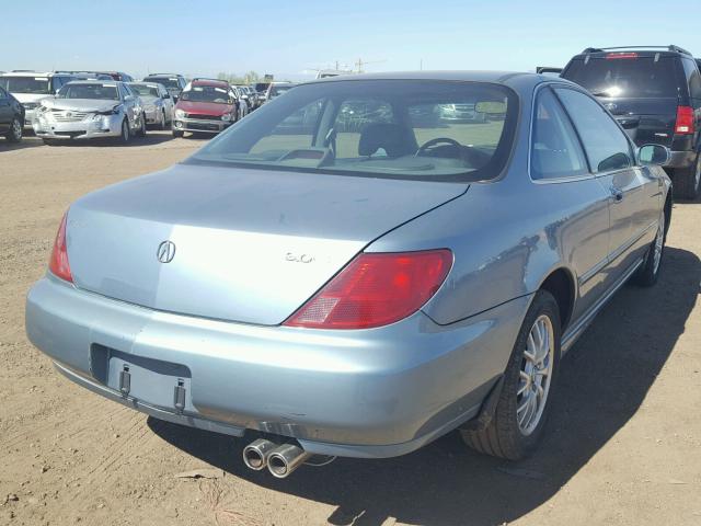 19UYA2256XL004603 - 1999 ACURA 3.0CL BLUE photo 4