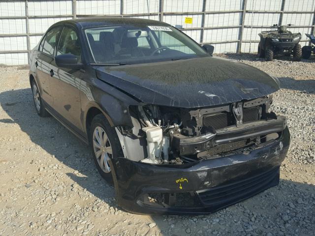 3VW2K7AJ5EM399220 - 2014 VOLKSWAGEN JETTA BASE 黑色 照片 1
