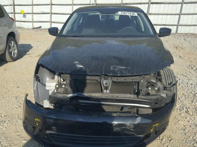 3VW2K7AJ5EM399220 - 2014 VOLKSWAGEN JETTA BASE 黑色 照片 9