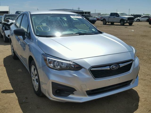 4S3GKAA62H1606052 - 2017 SUBARU IMPREZA SILVER photo 1