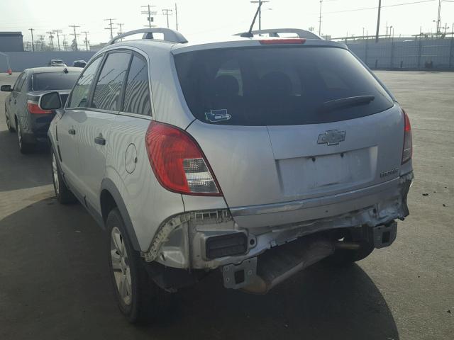 3GNAL2EK8DS634793 - 2013 CHEVROLET CAPTIVA LS 银色 照片 3
