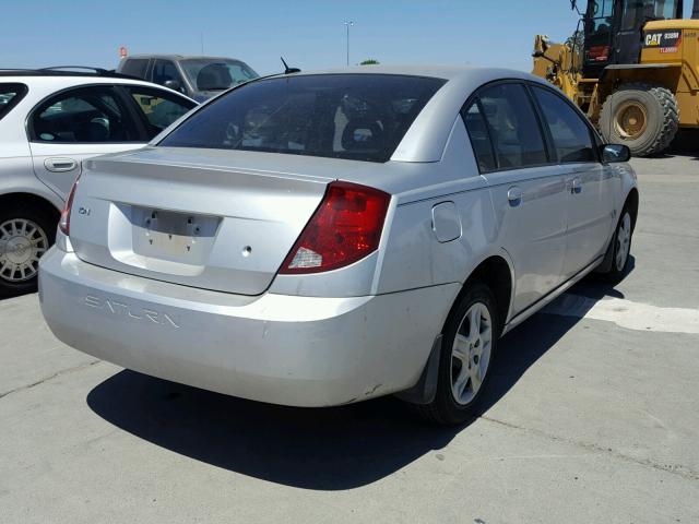 1G8AJ55F67Z131526 - 2007 SATURN ION LEVEL SILVER photo 4