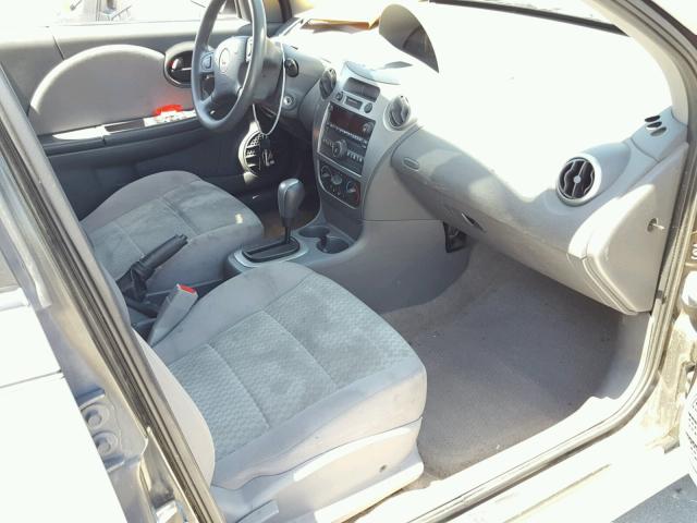 1G8AJ55F67Z131526 - 2007 SATURN ION LEVEL SILVER photo 5