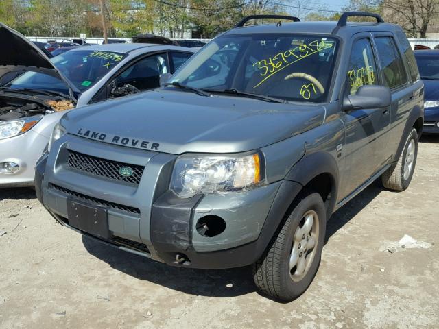 SALNY22264A433338 - 2004 LAND ROVER FREELANDER GREEN photo 2