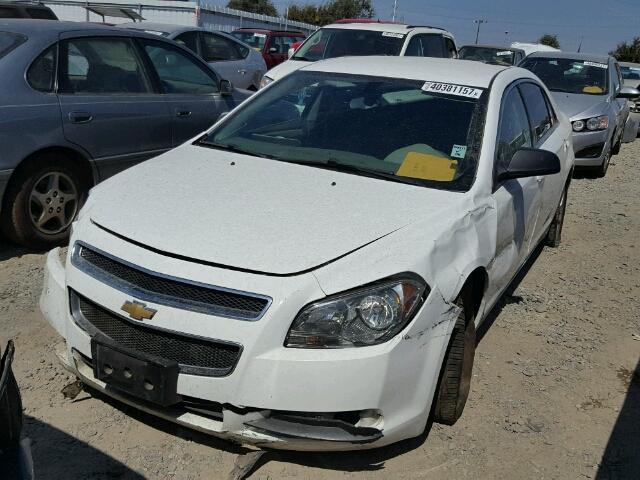 1G1ZA5E05CF295469 - 2012 CHEVROLET MALIBU LS თეთრი ფოტო 2