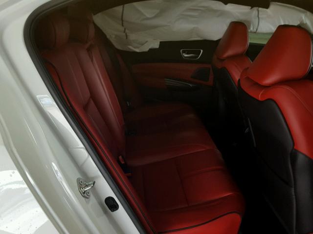 19UUB3F66JA001868 - 2018 ACURA TLX TECH+A თეთრი ფოტო 6