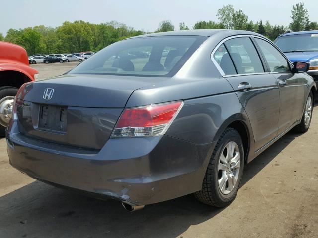 1HGCP26449A163841 - 2009 HONDA ACCORD LXP GRAY photo 4