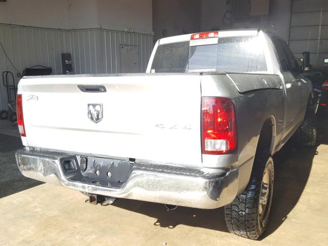 3C6UD5DL1CG181933 - 2012 DODGE RAM 2500 S SILVER photo 4