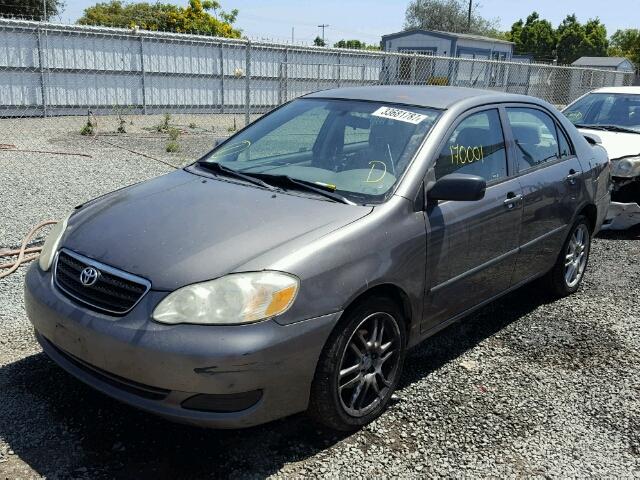 1NXBR32E65Z368655 - 2005 TOYOTA COROLLA CE CHARCOAL photo 2