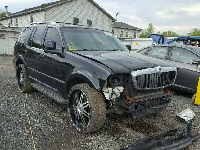 5LMEU88H15ZJ34627 - 2005 LINCOLN AVIATOR BLACK photo 1