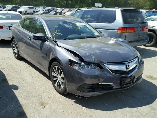 19UUB1F51HA007048 - 2017 ACURA TLX TECH GRAY photo 1