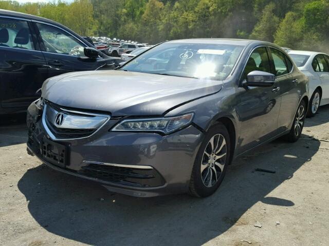 19UUB1F51HA007048 - 2017 ACURA TLX TECH GRAY photo 2