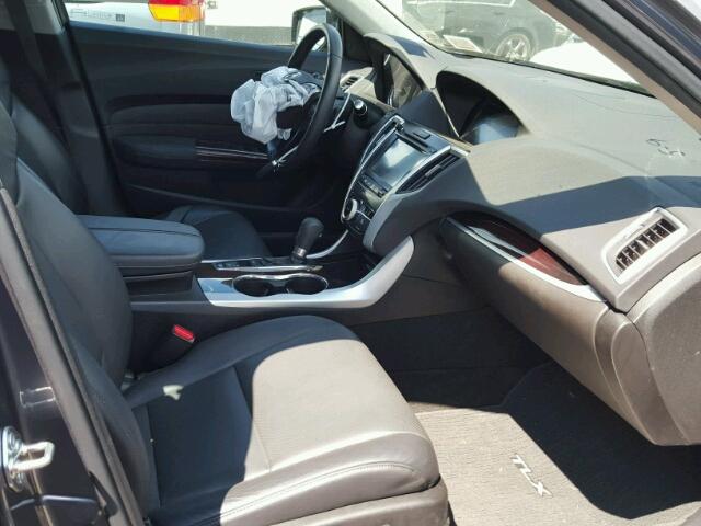 19UUB1F51HA007048 - 2017 ACURA TLX TECH GRAY photo 5