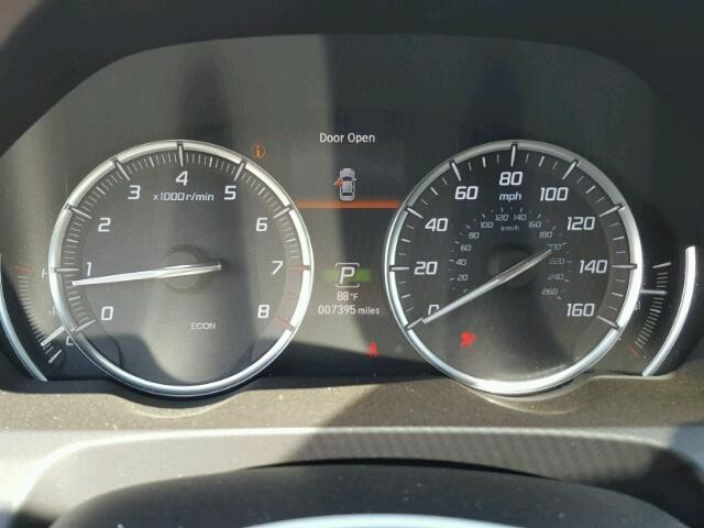 19UUB1F51HA007048 - 2017 ACURA TLX TECH GRAY photo 8