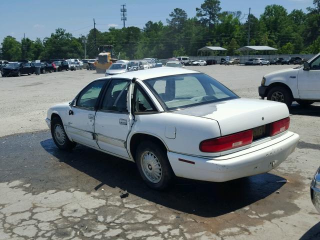 2G4WB52M5T1449521 - 1996 BUICK REGAL CUST WHITE photo 3