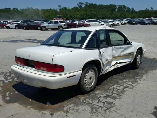 2G4WB52M5T1449521 - 1996 BUICK REGAL CUST WHITE photo 4