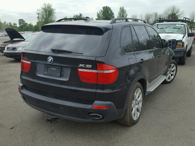 5UXFE835X8L161448 - 2008 BMW X5 4.8I BLACK photo 4